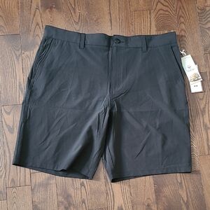 NWT Panama Jack Men's Black Hybride Shorts size 38